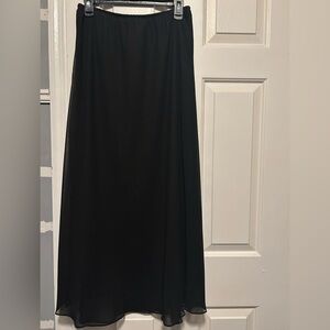 MSK Women's Black Maxi Skirt